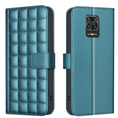 Funda para teléfono de cuero con textura cua...