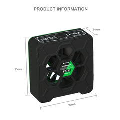 Mijing FS-11 Enfriamiento + Curado UV + Ventilador de extracción de humo