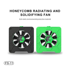 Mijing FS-11 Enfriamiento + Curado UV + Ventilador de extracción de humo