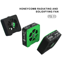 Mijing FS-11 Enfriamiento + Curado UV + Ventilador de extracción de humo