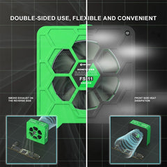 Mijing FS-11 Enfriamiento + Curado UV + Ventilador de extracción de humo