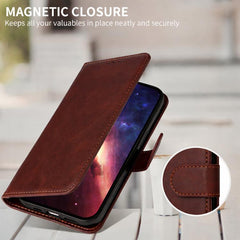 Funda para teléfono clásica de cuero con tap...