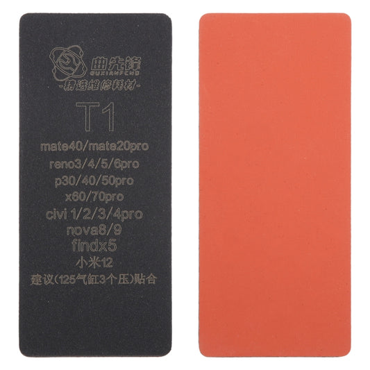 Alfombrilla de unión de pantalla LCD curva, T1