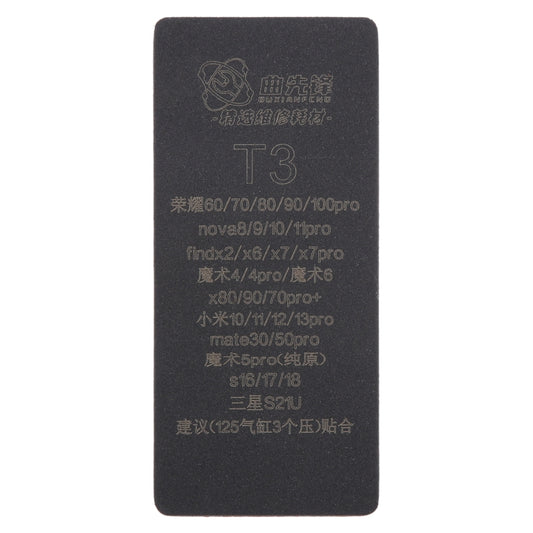 Alfombrilla de unión de pantalla LCD curva, T3