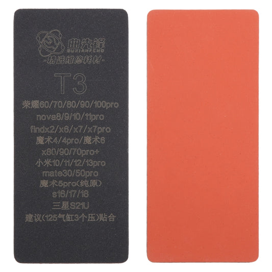 Alfombrilla de unión de pantalla LCD curva, T3