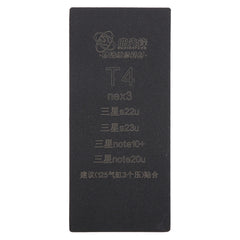 Alfombrilla de unión de pantalla LCD curva, T4