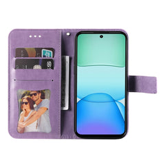 Funda para teléfono de cuero con estampado d...