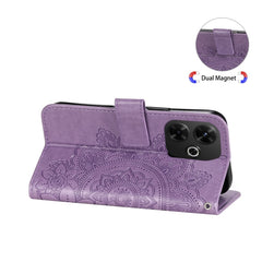 Funda para teléfono de cuero con estampado d...