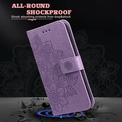 Funda para teléfono de cuero con estampado d...