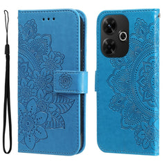 Funda para teléfono de cuero con estampado d...