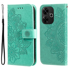 Funda para teléfono de cuero con estampado d...