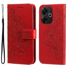 Funda para teléfono de cuero con estampado d...