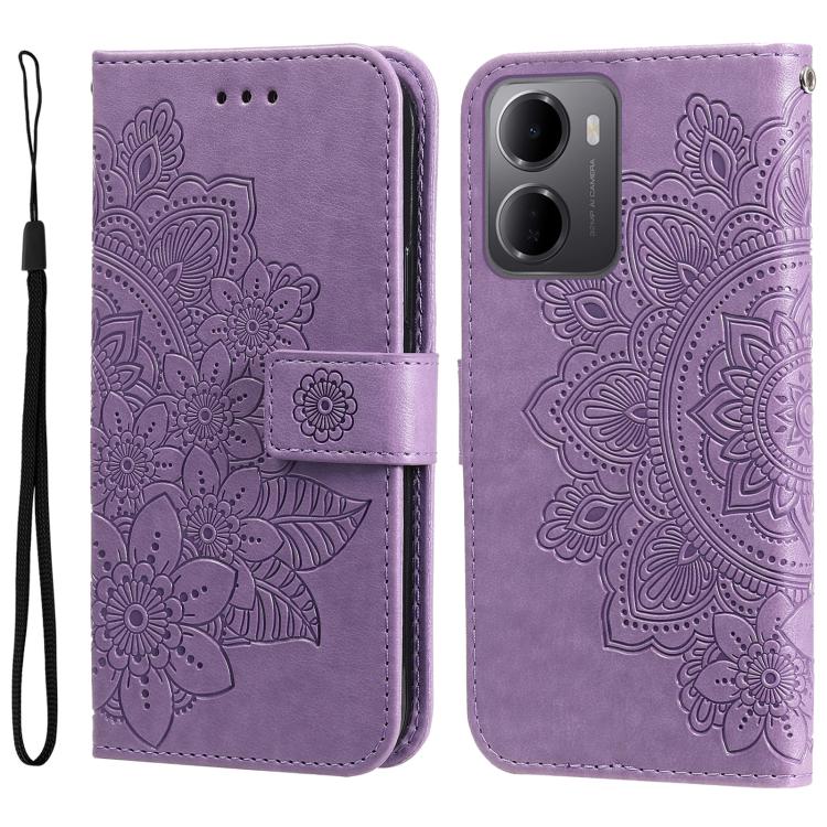 Funda para teléfono de cuero con estampado d...