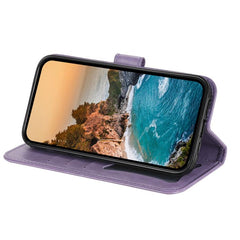 Funda para teléfono de cuero con estampado d...