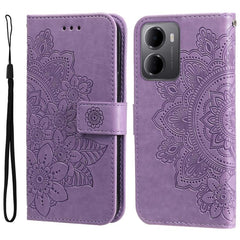 Funda para teléfono de cuero con estampado d...