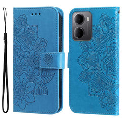 Funda para teléfono de cuero con estampado d...