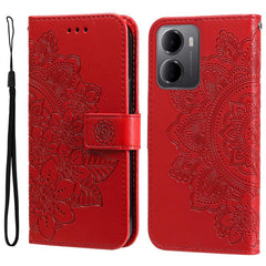 Funda para teléfono de cuero con estampado d...