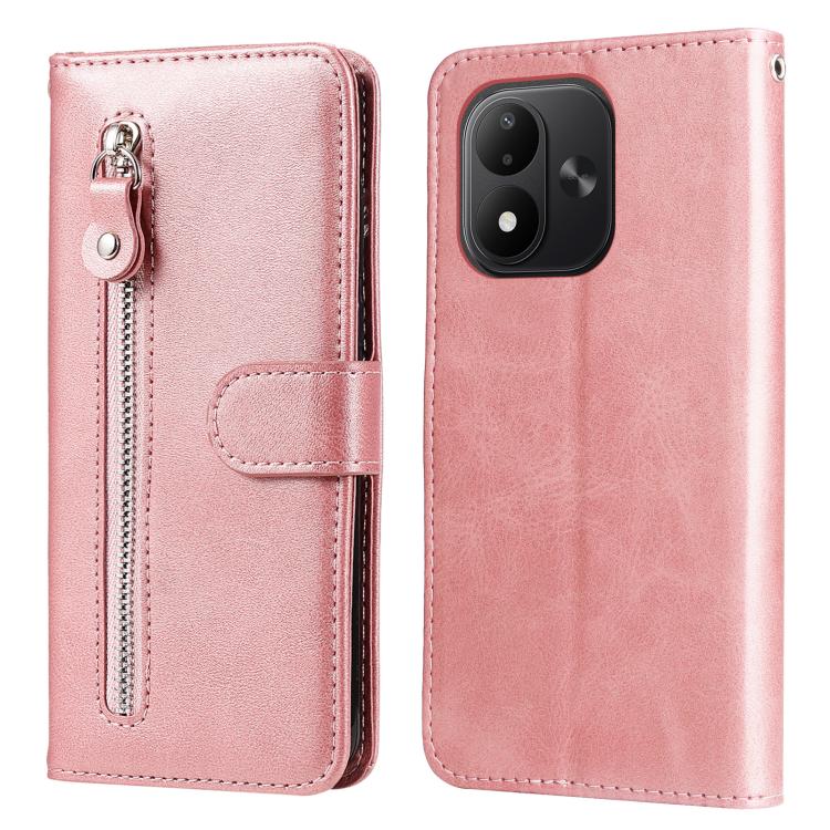 Funda para teléfono de cuero con cremallera ...