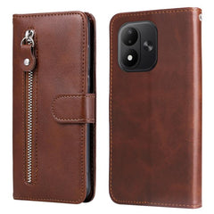 Funda para teléfono de cuero con cremallera ...