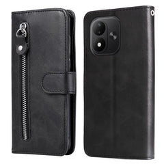Funda para teléfono de cuero con cremallera ...