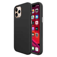Funda TPU + PC con textura de armadura trian...