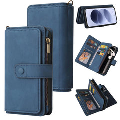 Funda de cuero para teléfono con cremallera ...