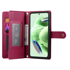 Cartera con cremallera y nueve ranuras para ...