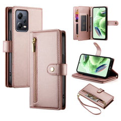 Cartera con cremallera y nueve ranuras para ...