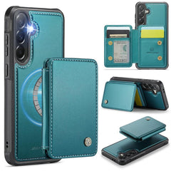 Estuche de cuero RFID para teléfono con esti...