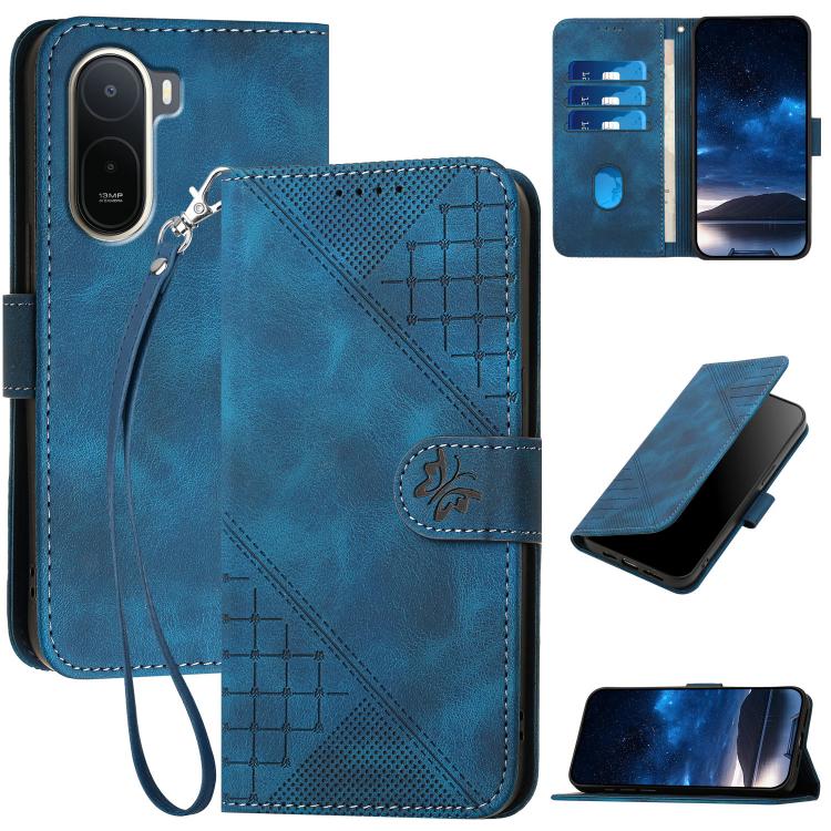 YX0080 Funda de cuero con tapa para teléfono...