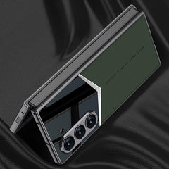 Funda para teléfono de cuero con revestimien...