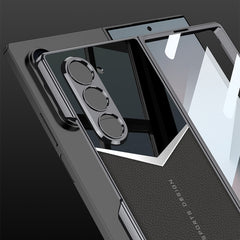 Funda para teléfono de cuero con revestimien...