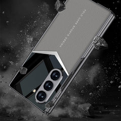 Funda para teléfono de cuero con revestimien...