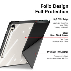 Funda de cuero inteligente para tableta DUX ...