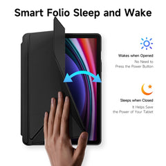 Funda de cuero inteligente para tableta DUX ...