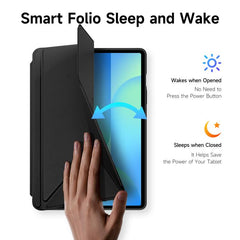 Funda de cuero inteligente para tableta DUX ...