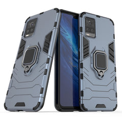 Funda protectora anticaída PC + TPU con sopo...