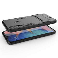 Para Samsung Galaxy A20s PC + TPU Estuche a prueba de golpes con soporte