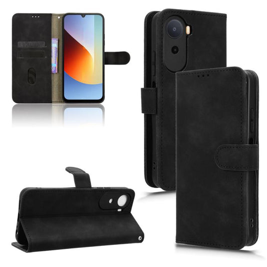 Funda de teléfono de cuero con tapa magnétic...