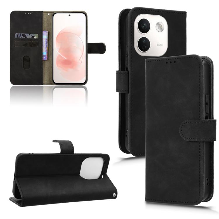 Funda de teléfono de cuero con tapa magnétic...