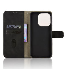 Funda de teléfono de cuero con tapa magnétic...