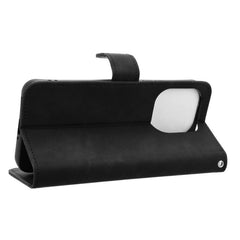 Funda de teléfono de cuero con tapa magnétic...