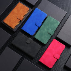 Funda de teléfono de cuero con tapa magnétic...