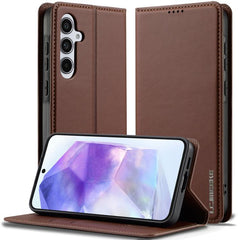 Estuche para teléfono de PU con textura fina...
