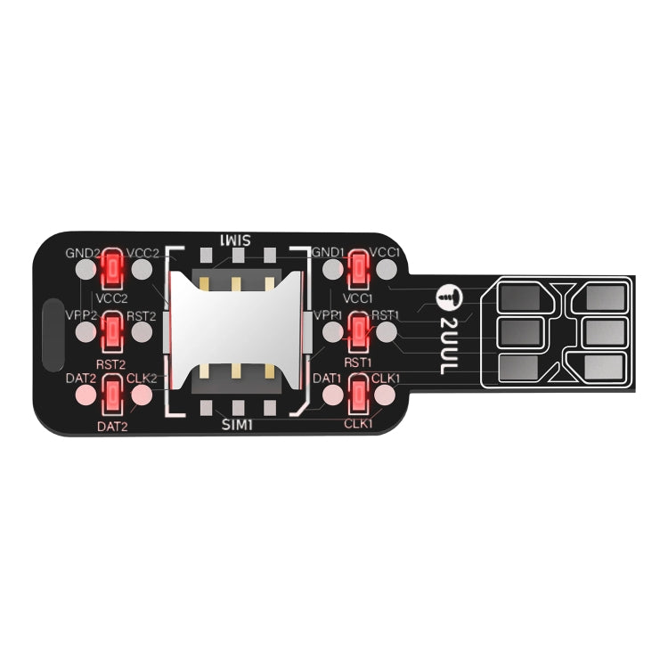 Placa de prueba rápida para comprobador de tarjetas SIM duales 2UUL SM01