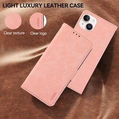 Funda para teléfono de cuero RFID magnética ...