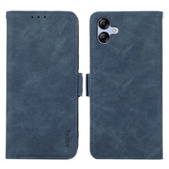 Funda para teléfono de cuero RFID magnética ...