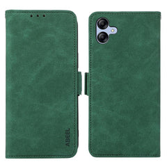 Funda para teléfono de cuero RFID magnética ...