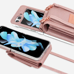 Estuche para teléfono de PU con billetera es...