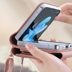 Estuche para teléfono de PU con billetera es...